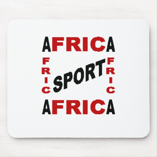Mouse mat DESIGN AFRICA SPORT (Front)