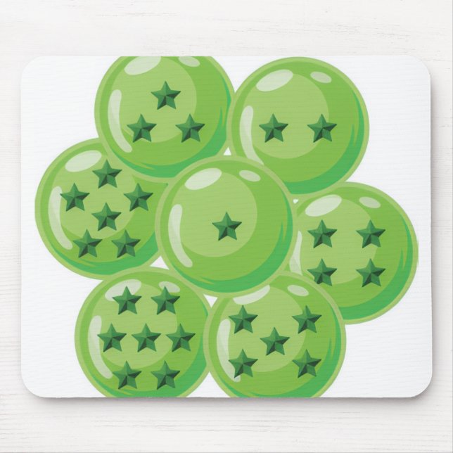 mouse mat dragon balls green (Front)