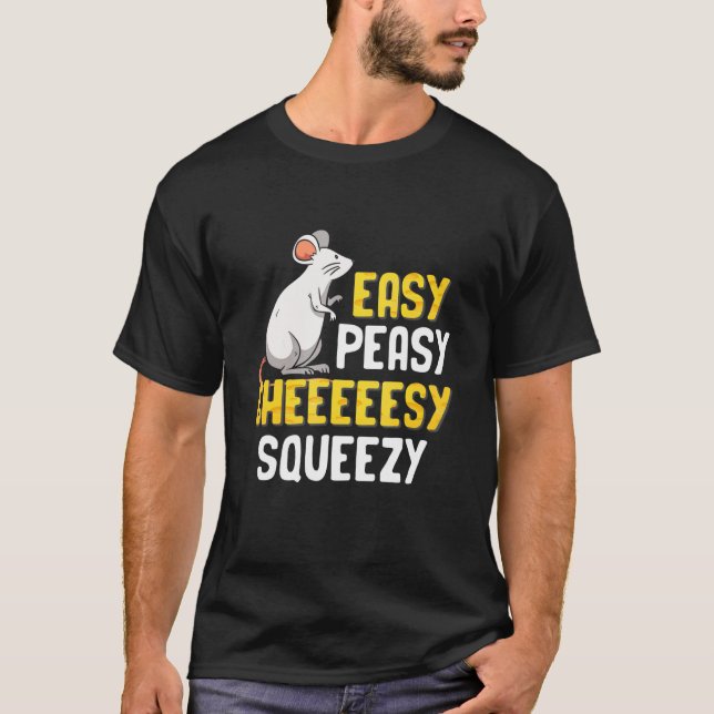 Mouse Mice Rat Gerbil Maus Ratón Pet Rodent Men Wo T-Shirt (Front)