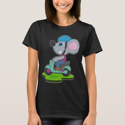 Mouse Motorcycle T_Shirt