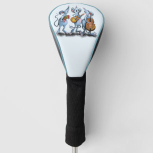 Mouse Music Band Golf Head Cover Gift