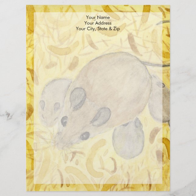 Mouse Nest Letterhead (Front)