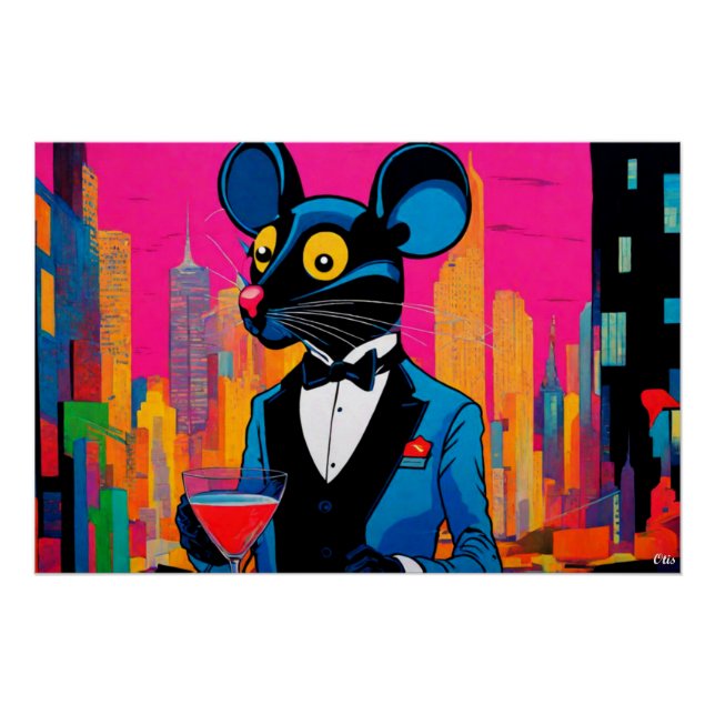 MOUSE ON THE TOWN 2 POSTER (Front)