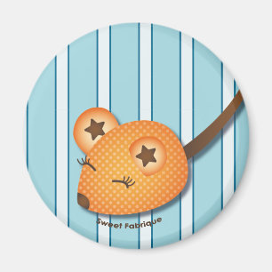 "Mouse Orange" Magazine - Kiwi Doll Collection Magnet