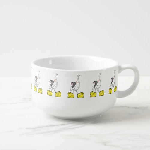 Mouse Ostrich Cheese Soup Mug