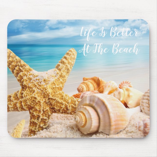 Mouse Pad-Beach Mouse Pad (Front)
