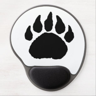 Mouse pad - Bear Paw Print