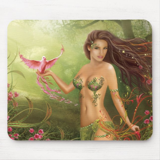 Mouse Pad "Bird of Paradise " (Front)