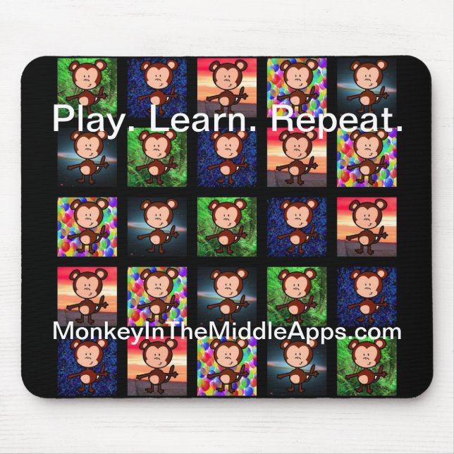 Mouse Pad Black (Front)