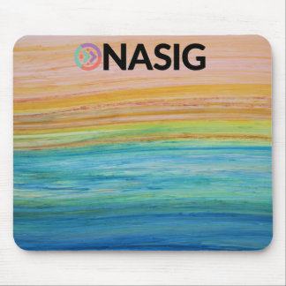 Mouse pad black logo