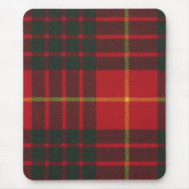 Mouse Pad Cameron Clan Modern Tartan Print (Front)