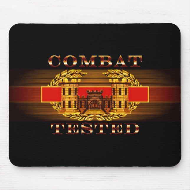 Mouse Pad COMBAT TESTED (Front)