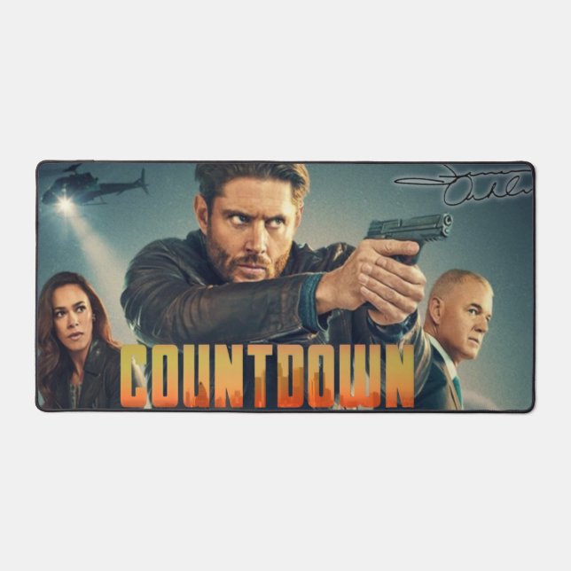 Mouse Pad Count Down Jensen Ackles (Front)