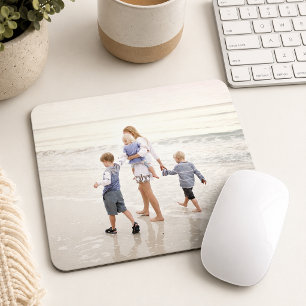Mouse Pad   Custom Photo Family Keepsake Desk Gift