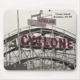 Mouse Pad, Cyclone Roller Coaster Pad