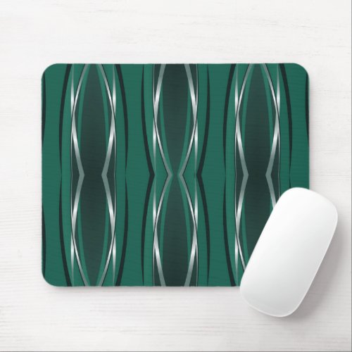 Mouse Pad _ Forest Silver Retro