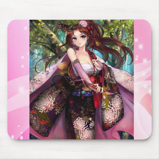 Mouse pad Girl Anime collection (Front)