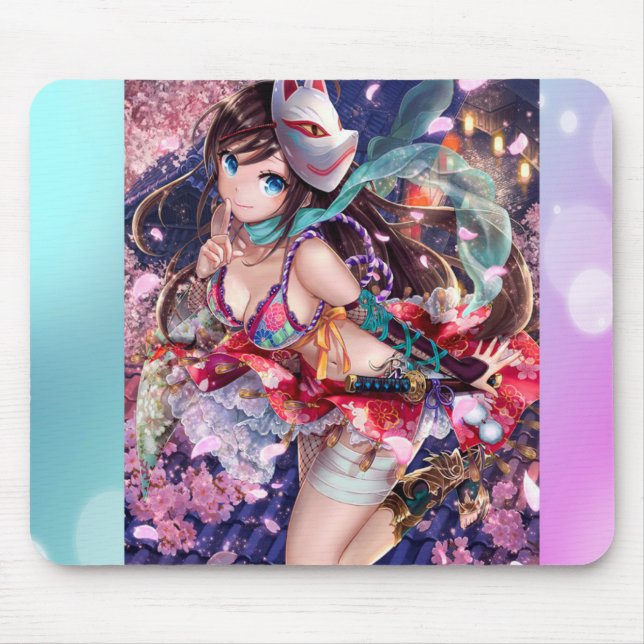 Mouse pad Girl Anime collection (Front)