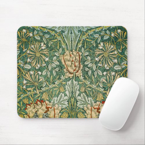 MOUSE PAD _ Honeysuckle _ Vintage William Morris