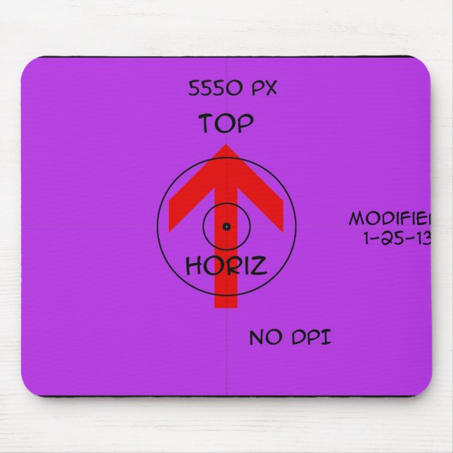 Mouse Pad HORIZ temp (Front)