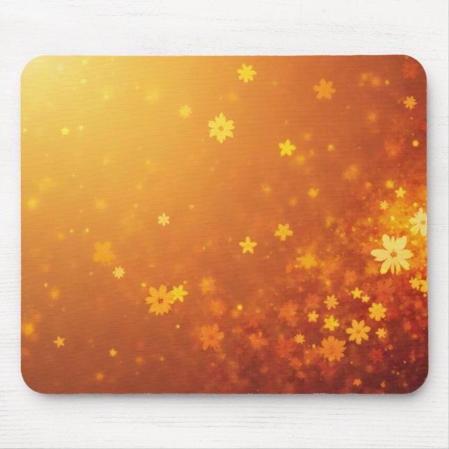 Mouse pad in warm colors (Front)