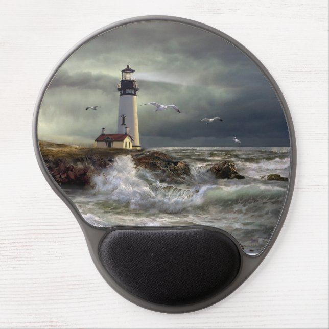 Mouse Pad Lighthouse Yaquina Head Oregon (Front)