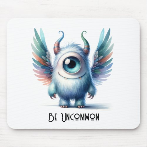 Mouse Pad One_Eyed Monster Be Uncommon