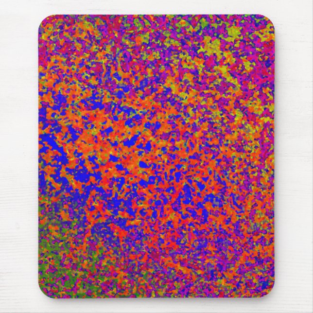 Mouse Pad Paint Splatter (Front)