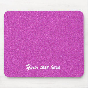 Mouse Pad Personalized Custom Hot Pink