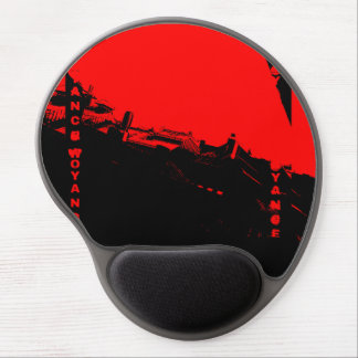Mouse Pad Red And Black Black And Red