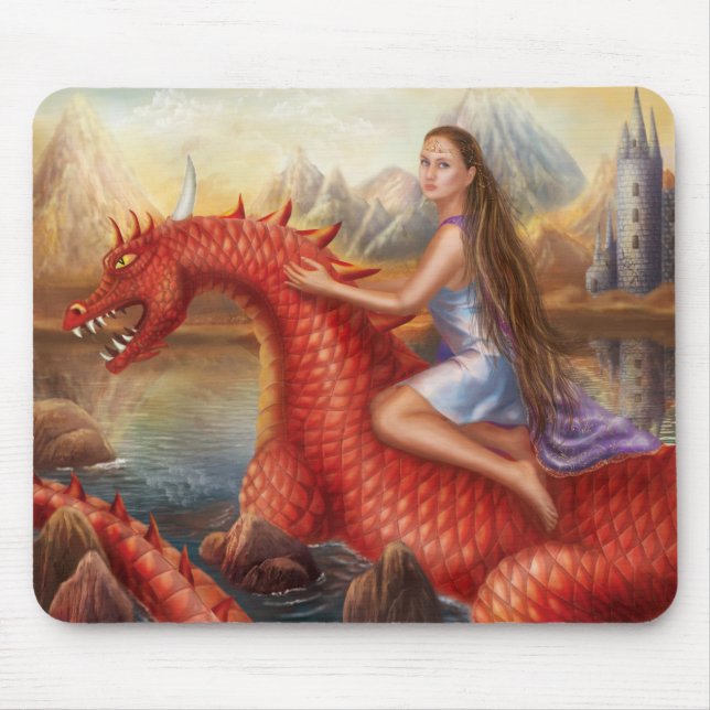 Mouse Pad "Red dragon " (Front)