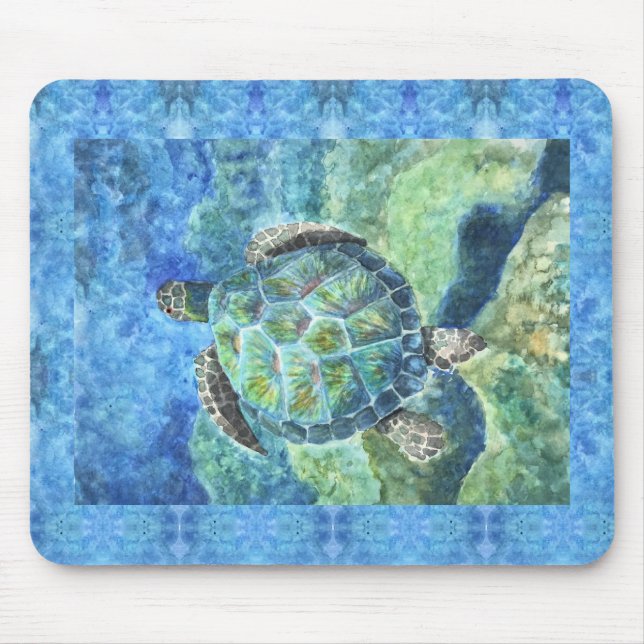 Mouse Pad Sea Turtle #2 (Front)
