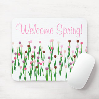 Mouse Pad - Terrific Tulips