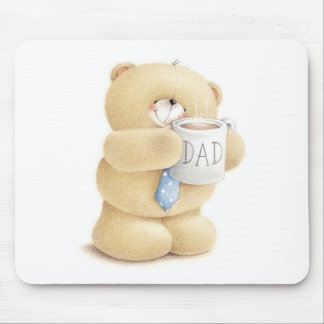 Mouse Pad with a Teddy Bear.