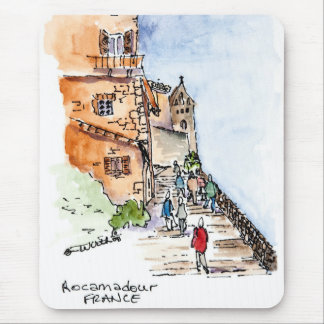 Mouse Pad with a Travel Flavor