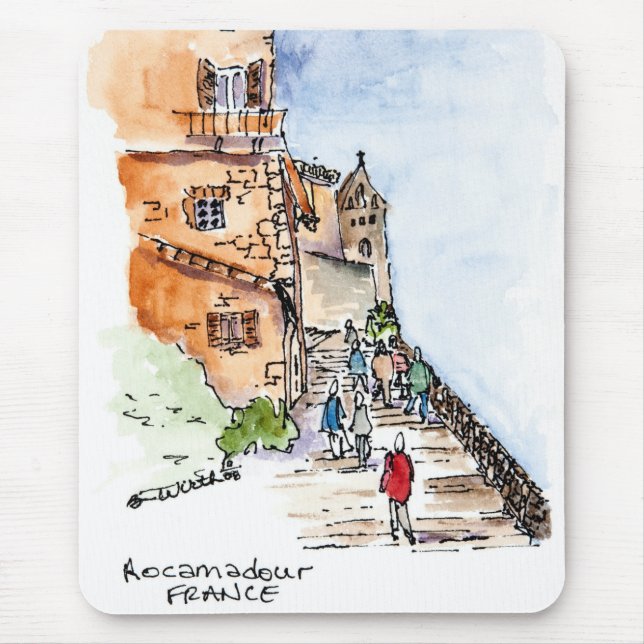 Mouse Pad with a Travel Flavor (Front)