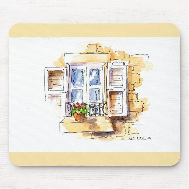 Mouse Pad with a View (Front)