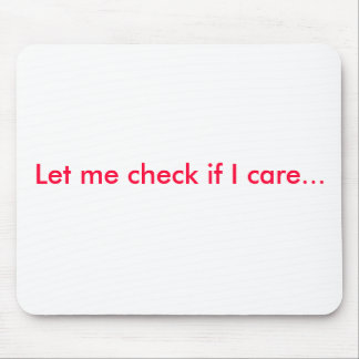 Mouse pad with attitude. - Customized