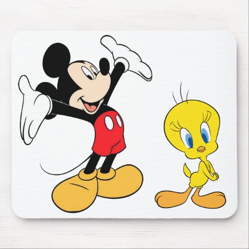 Mouse Pad with Cartoons Image