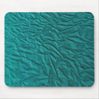 Mouse Pad with Crinkled Green Design