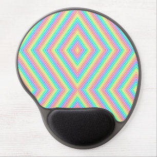 Mouse pad with ergonomic wrist support 