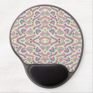 Mouse pad with ergonomic wrist support