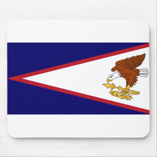 Mouse pad with Flag American Samoa_ USA