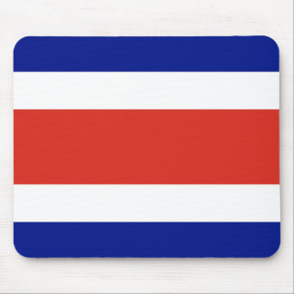 Mouse pad with Flag of Costa Rica