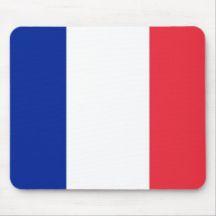 Mouse pad with Flag of France