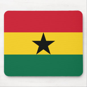 Mouse pad with Flag of Ghana