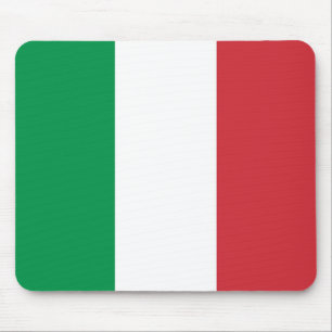 Mouse pad with Flag of Italy