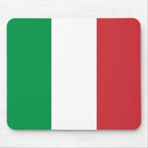 Mouse pad with Flag of Italy