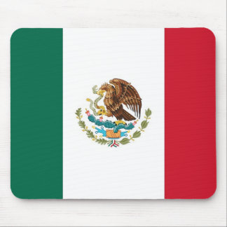 Mouse pad with Flag of Mexico