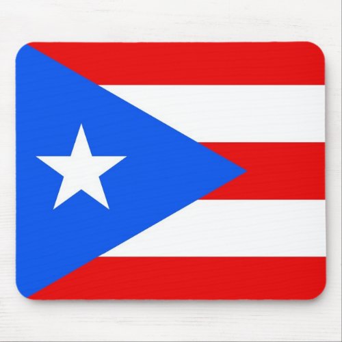 Mouse pad with Flag of Puerto Rico _ USA